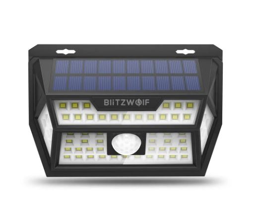 Blitzwolf Outdoor LED Solar Light Motion Sensor Security Lamp