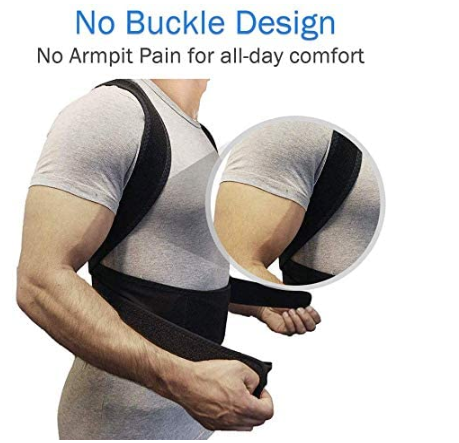 Aptoco Posture Corrector Back Hunching Adjustable Back Trainer Unisex - Shoptabulous