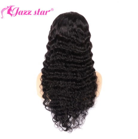 Wego™ Brazilian 4X4 Lace Closure Wig Deep Wave Wig Human Hair Wigs Lace - Shoptabulous