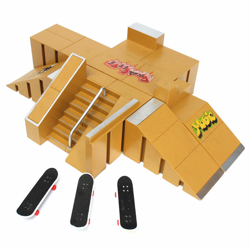 Skate Park Ramp Parts for Tech Deck Finger Board - Shoptabulous