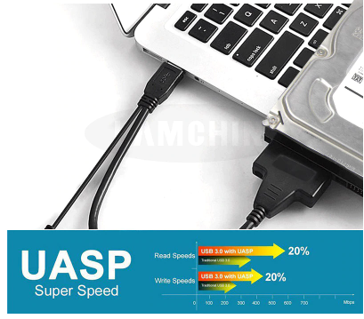 USB 3.0 to 2.5" SATA Cable HDD SSD Hard Drive Adapter Cable Windows 10 Mac OS - Shoptabulous