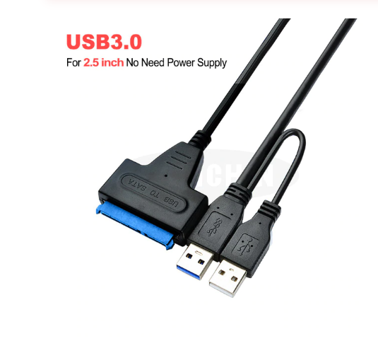 USB 3.0 to 2.5" SATA Cable HDD SSD Hard Drive Adapter Cable Windows 10 Mac OS - Shoptabulous